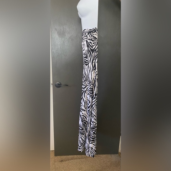 Zebra Maxi Skirt Sz S - Picture 3 of 4
